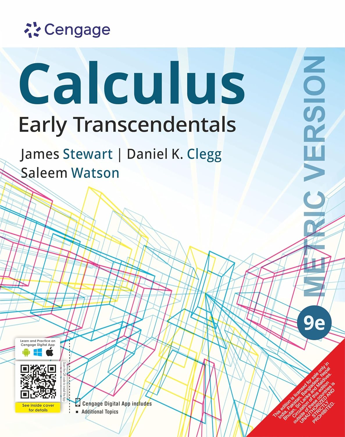 CALCULUS, METRIC VERSION, 9TH EDITION