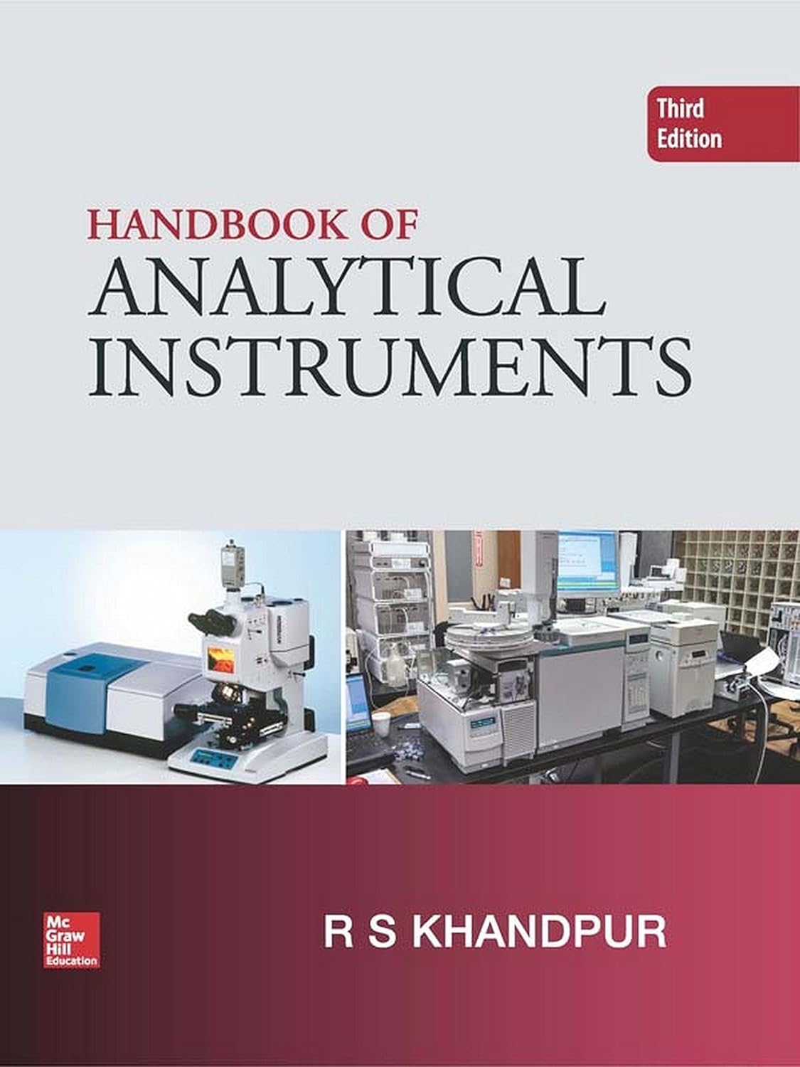 HANDBOOK OF ANALYTICAL INSTRUMENTS, 3RD EDN