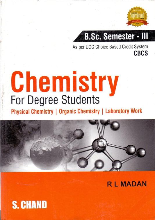 CHEMISTRY FOR DEGREE STUDENTS - SEMESTER III