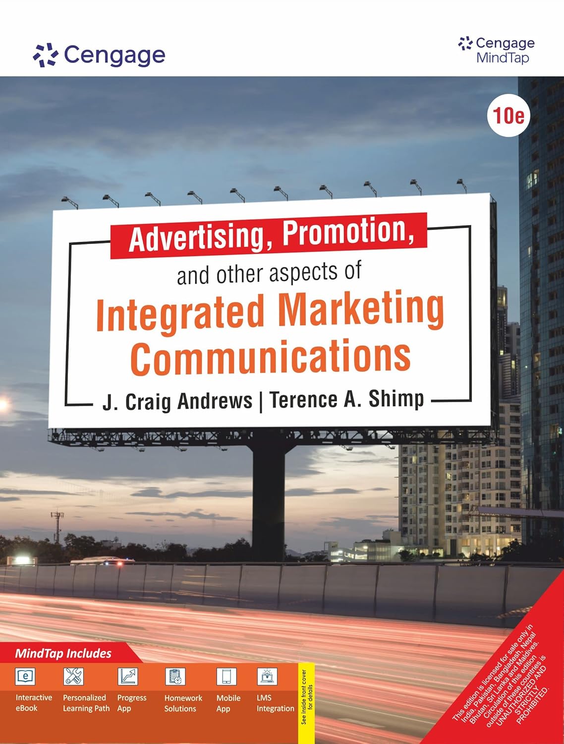 ADVERTISING, PROMOTION, AND OTHER ASPECTS OF INTEGRATED MARKETING COMMUNICATIONS WITH MINDTAP, 10TH EDITION