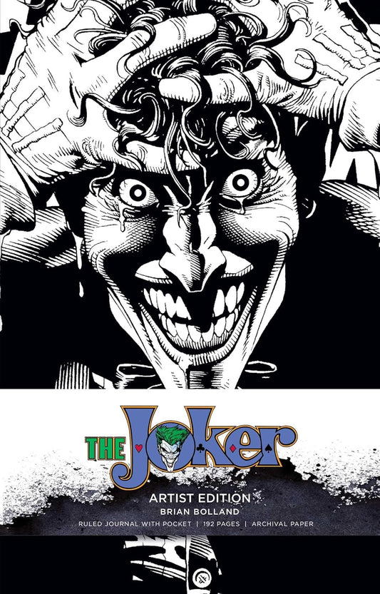 DC COMICS: THE JOKER HARDCOVER RULED JOURNAL: ARTIST EDITION, INSIGHT EDITIONS
