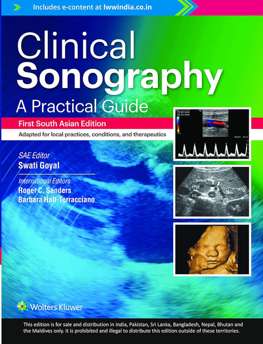Clinical Sonography: A Practical Guide -5E (1st SAE)