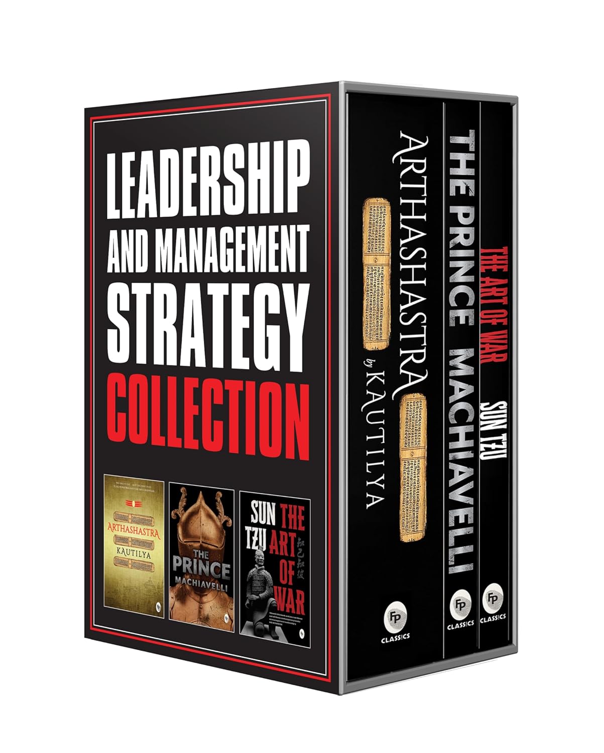 Leadership and Management Strategy Collection - The Prince, The Art of War, and Arthashastra  (Set o