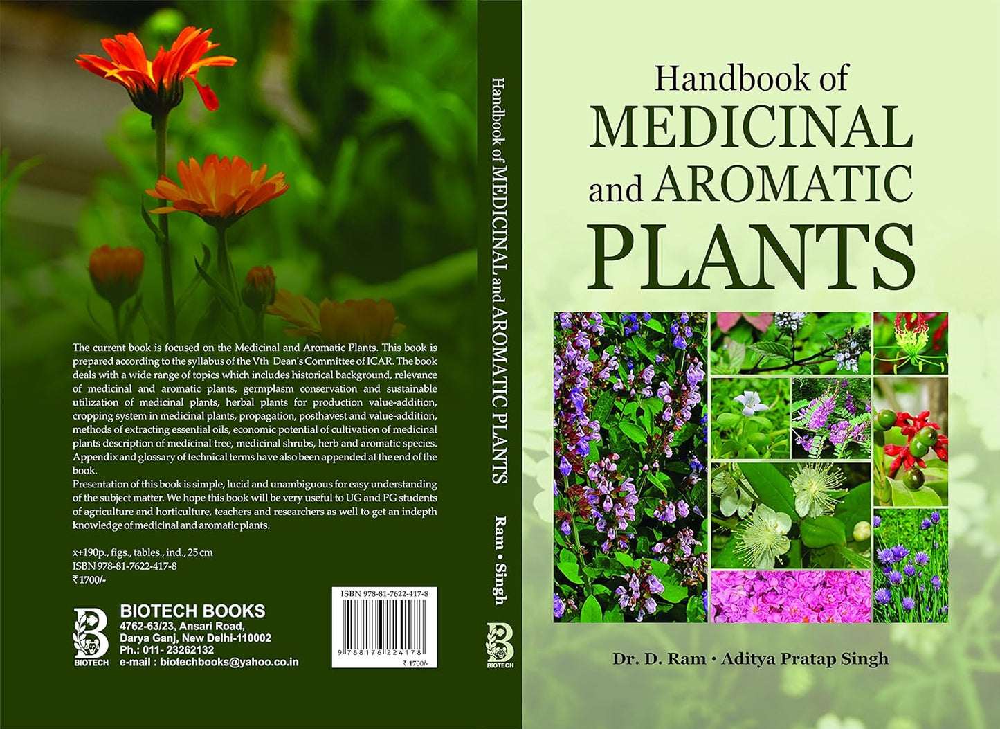 Handbook of Medicinal and Aromatic Plants