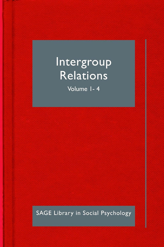 INTERGROUP RELATIONS 4 VOLUMES SET