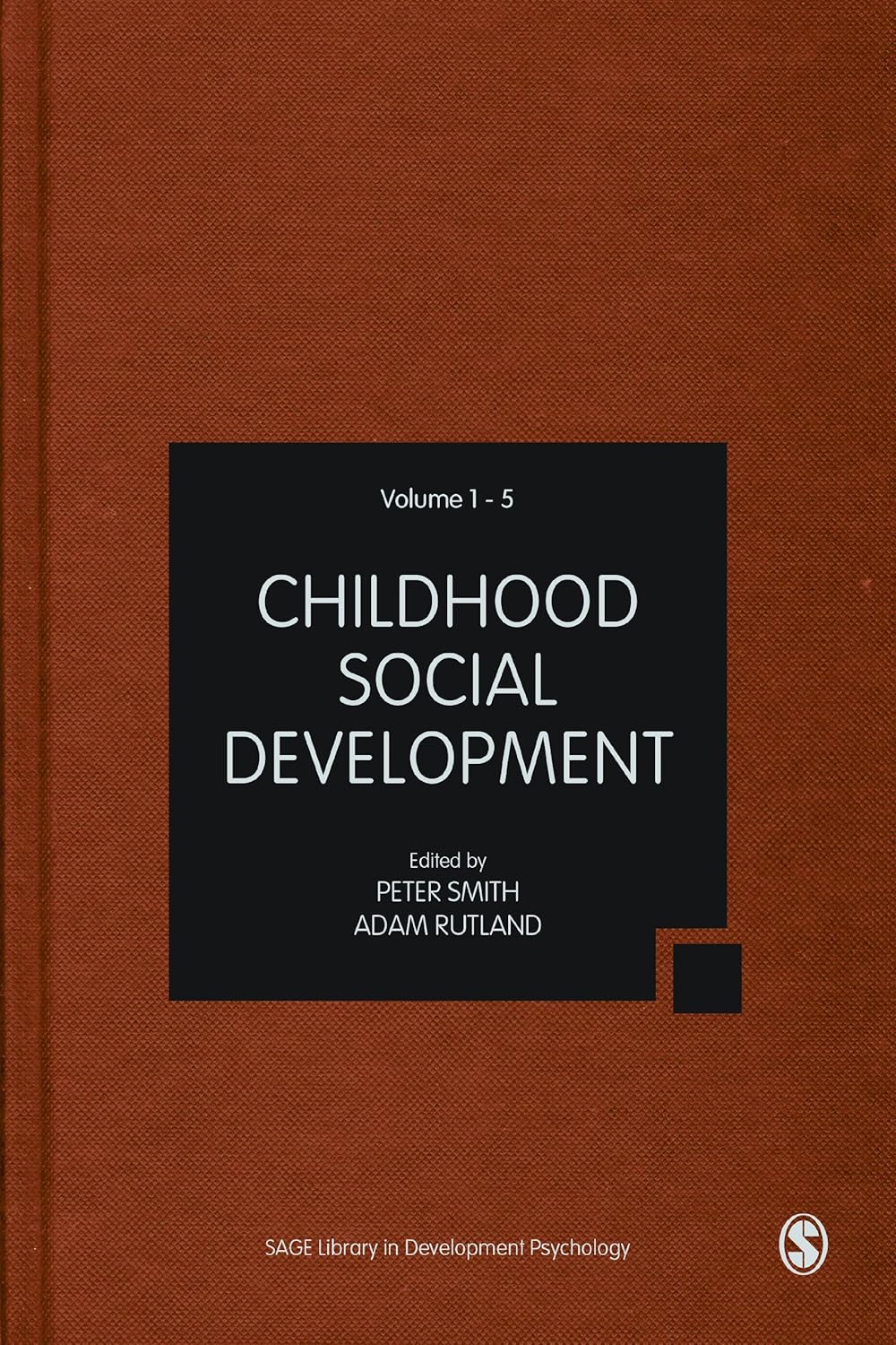 CHILDHOOD SOCIAL DEVELOPMENT, 5 VOLUMES SET