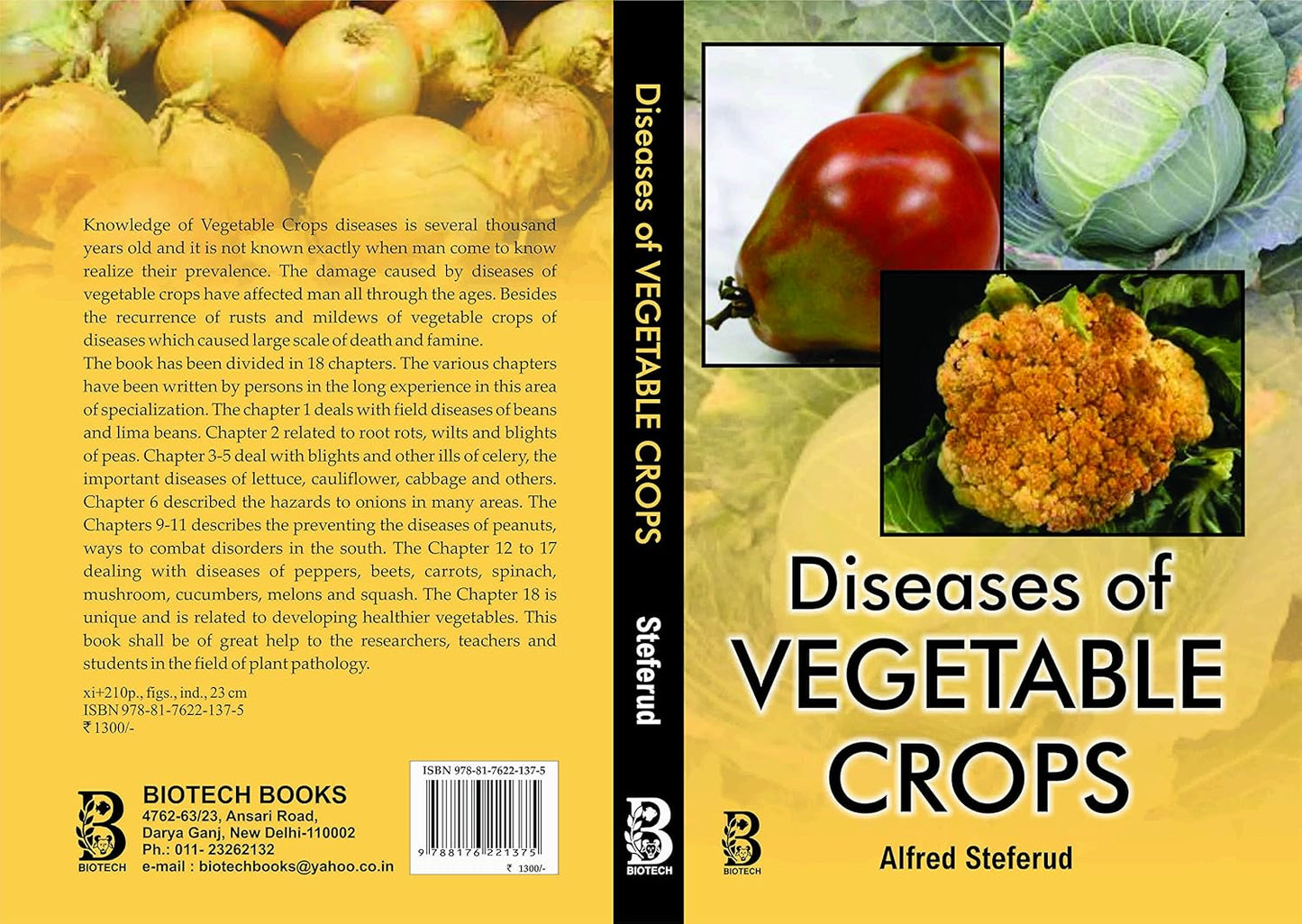 Diseases of Vegetable Crops