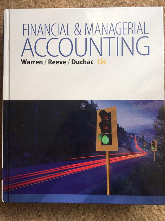 FINANCIAL/MANAGERIAL ACCOUNTNG