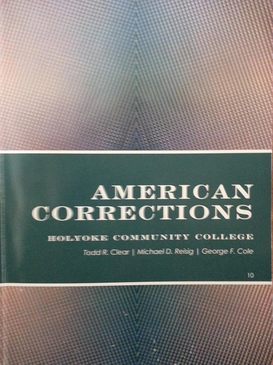 AMERICAN CORRECTIONS, 10ED