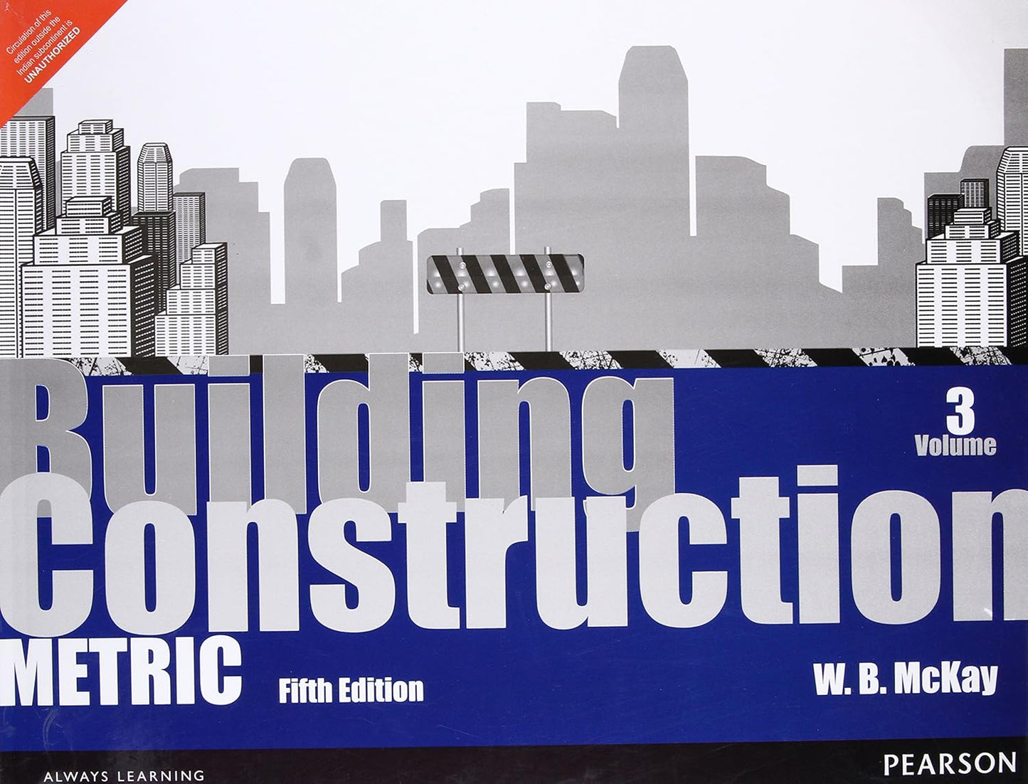 BUILDING CONSTRUCTION: METRIC VOLUME 3, 5TH EDN