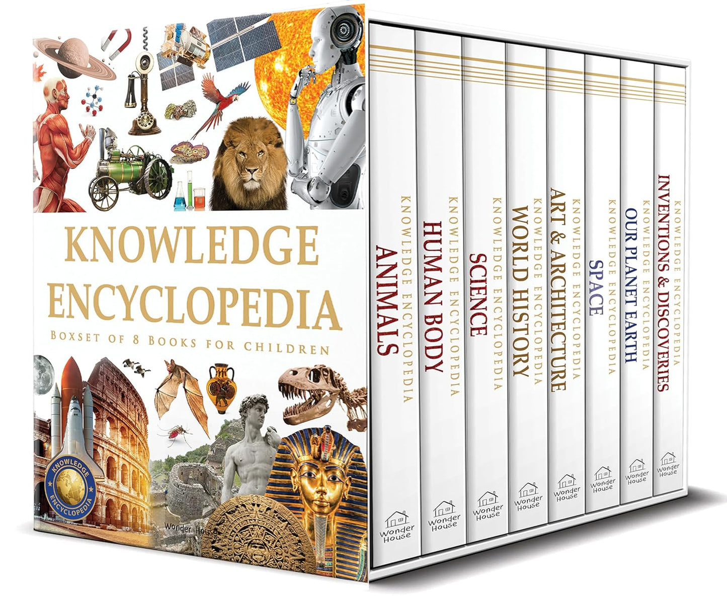 Knowledge Encyclopedia - Boxset of 8 Books for Children