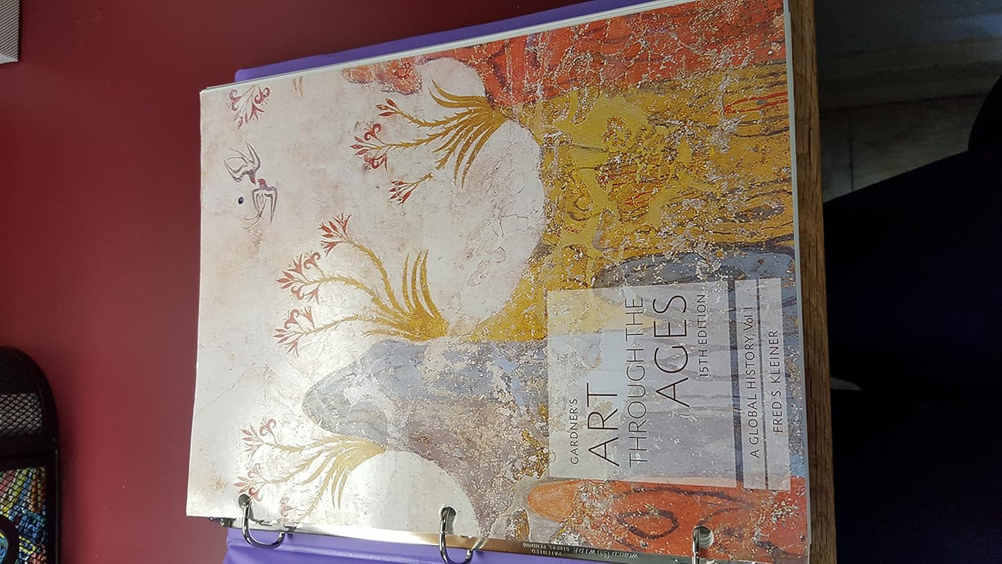 GARDNER'S ART THROUGH THE AGES: A GLOBAL HISTORY, VOLUME I 15TH EDITION