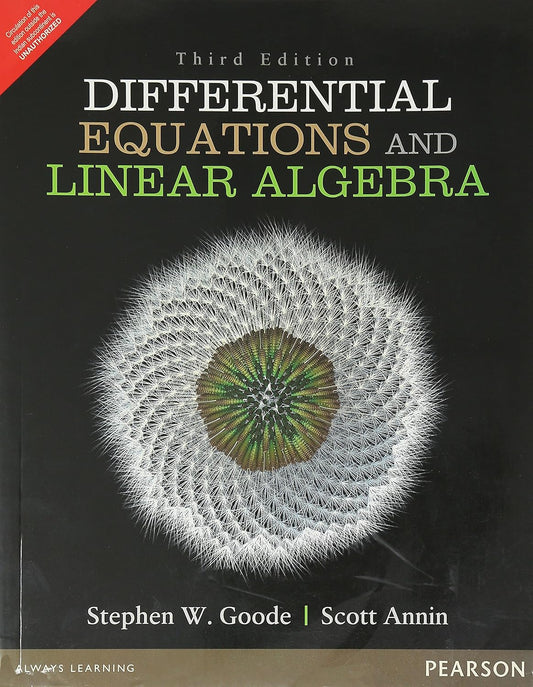 DIFFERENTIAL EQUATIONS AND LINEAR ALGEBRA, 3 ED