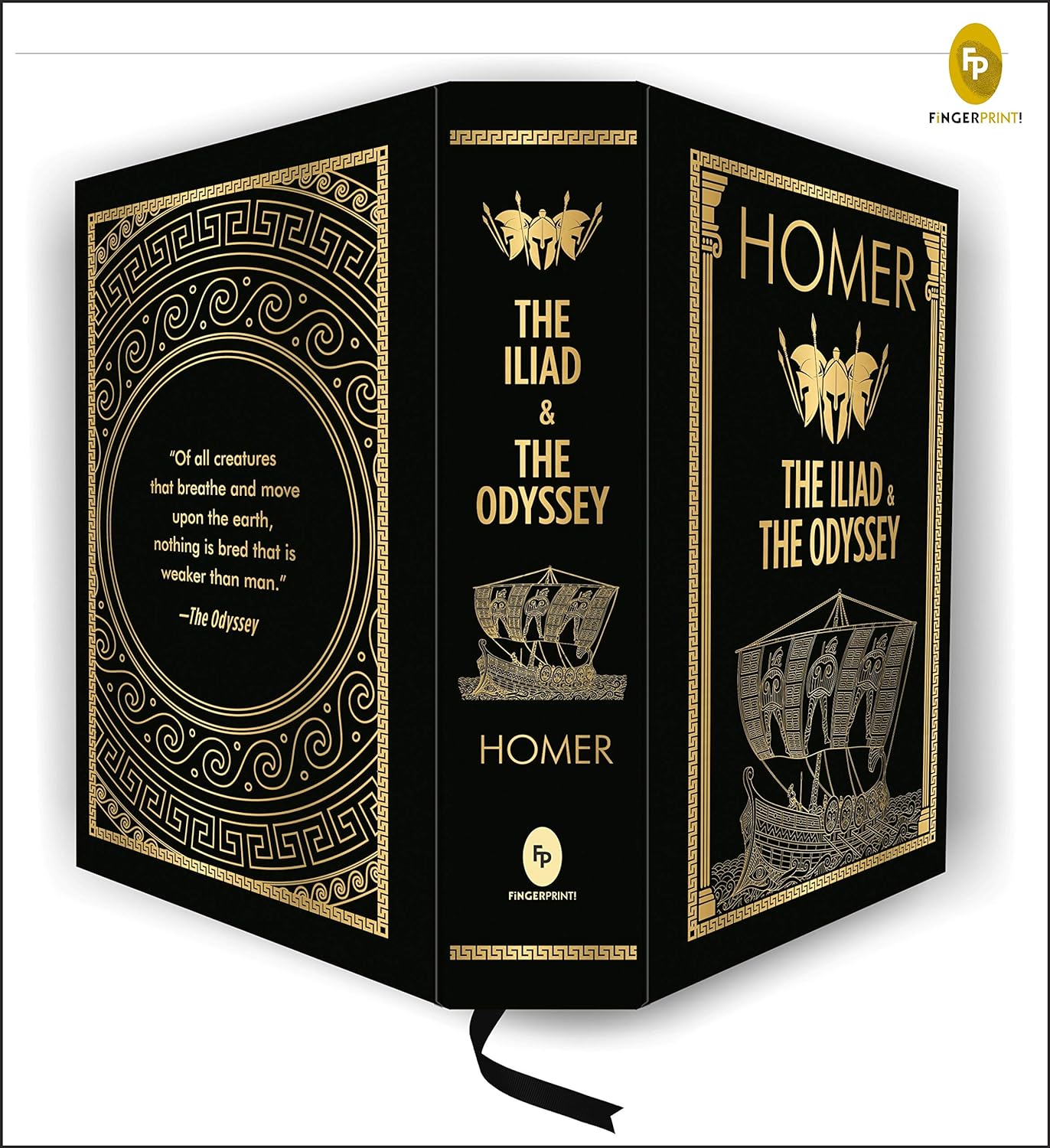 HOMER: The Iliad & the Odyssey -Deluxe Hardbound Edition