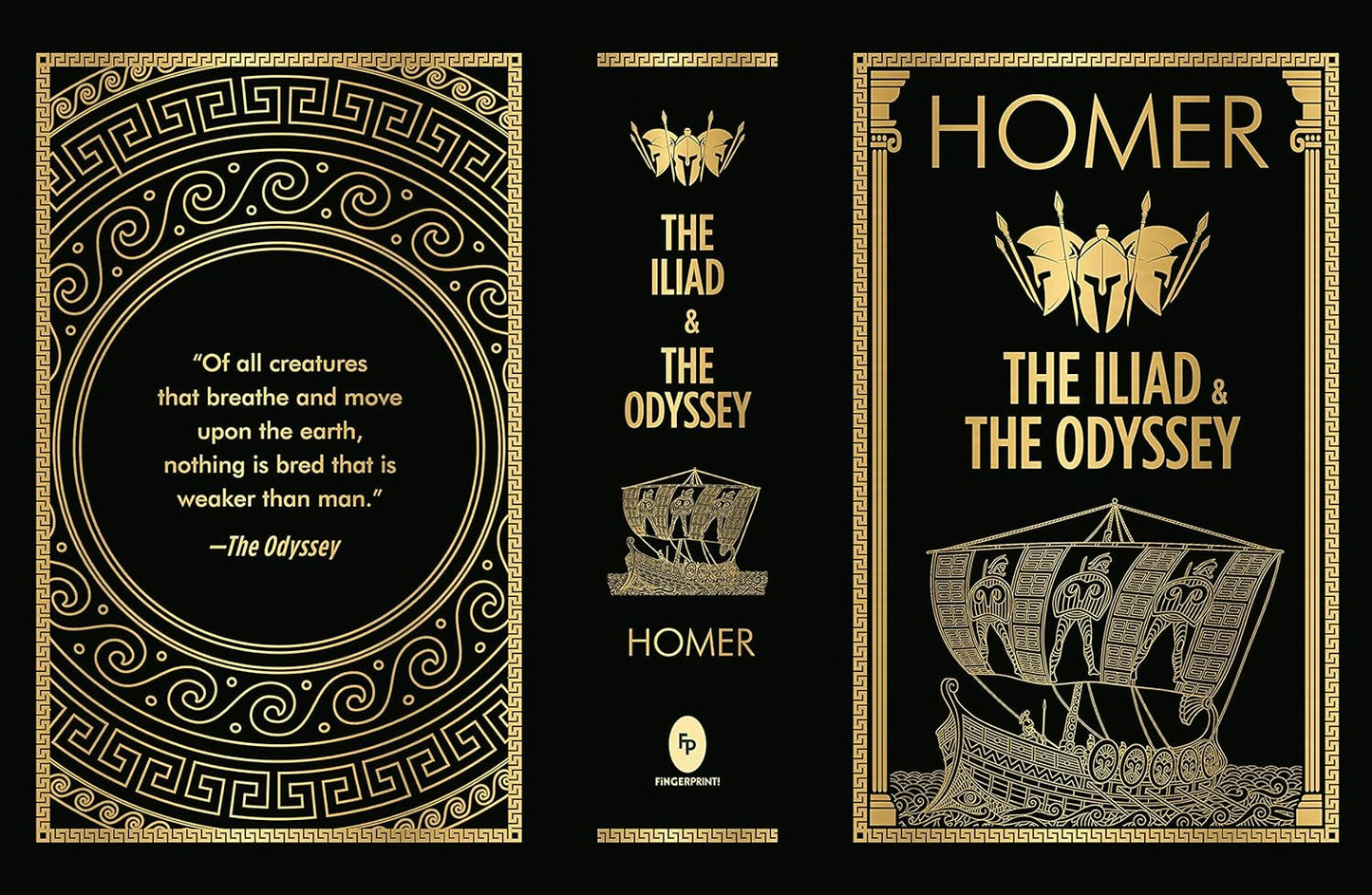 HOMER: The Iliad & the Odyssey -Deluxe Hardbound Edition